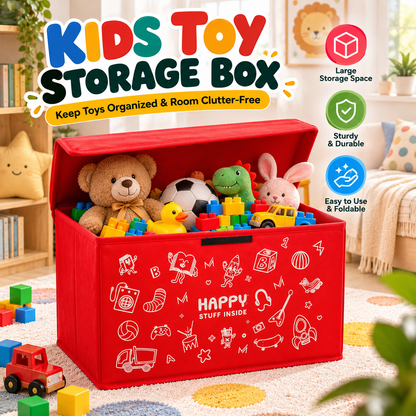Kids Toy Storage Box – Children's Organizer
