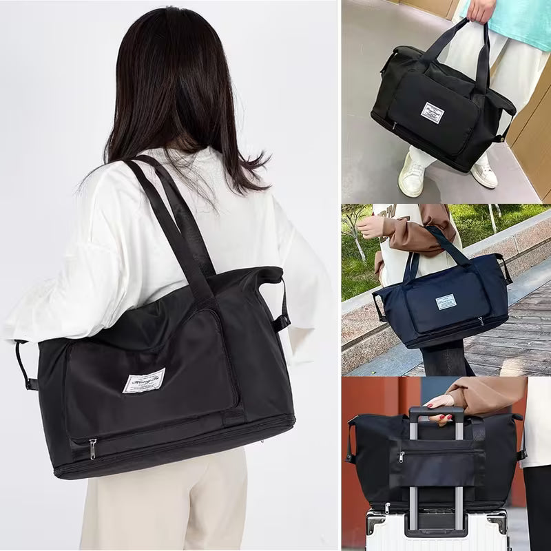 Large capacity waterproof travel bag for trips - Saadiq.pk