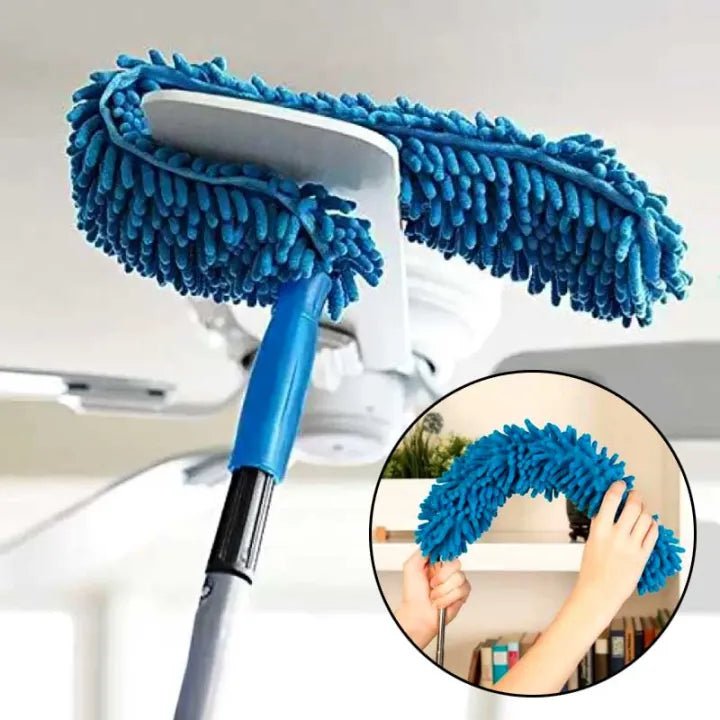 Bendable Microfiber Duster Foldable Multipurpose Cleaning Brush for Car, Home & Office Use - Saadiq.pk