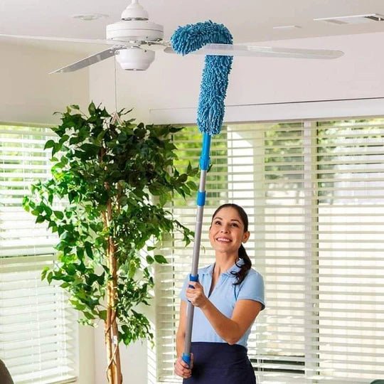Bendable Microfiber Duster Foldable Multipurpose Cleaning Brush for Car, Home & Office Use - Saadiq.pk