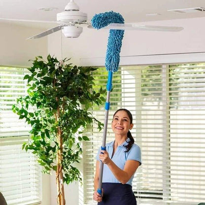 Bendable Microfiber Duster Foldable Multipurpose Cleaning Brush for Car, Home & Office Use - Saadiq.pk
