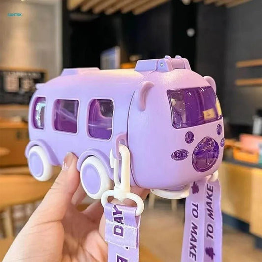 Bus Shape Water Bottle for Kids – Cute & Leak - Proof - Saadiq.pk