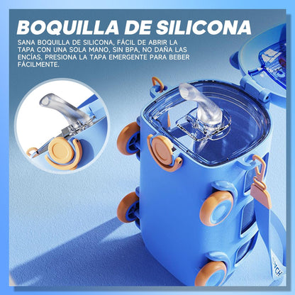 Bus Shape Water Bottle for Kids – Cute & Leak-Proof