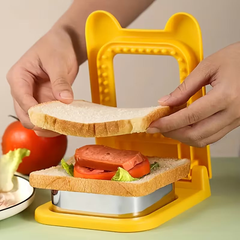 Stainless Steel Pocket Sandwich Maker - Sandwich Cutter and Sealer