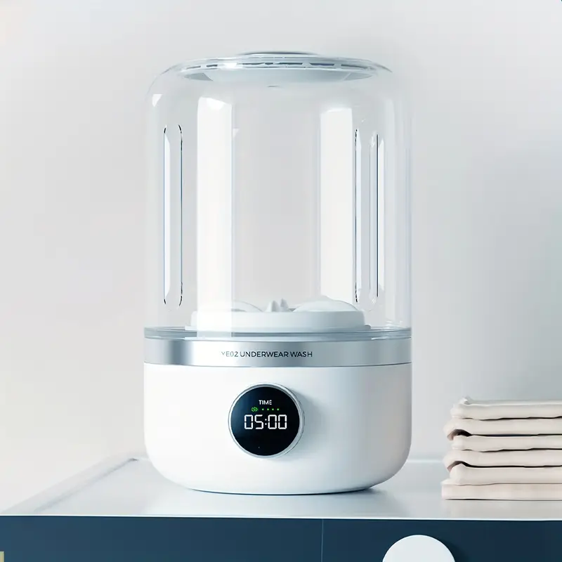 1L Mini Rechargeable Washing Machine Underwear,Socks Washing Machine