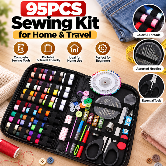 95PCS Sewing Kit for Home & Travel