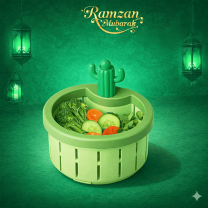 Cactus Sink Drain Basket | Kitchen Sink Strainer with Hands - free Waste Removal - Saadiq.pk