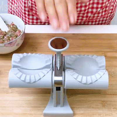 Double Head Dumpling Maker – Automatic Dumpling & Samosa Mold Press Tool