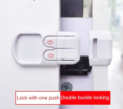 Child Safety Drawer Lock (Pack of 2) – Baby Proof Cabinet, Drawer & Appliance Lock - Saadiq.pk