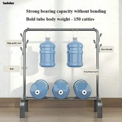 Cloth Hanging Stand with Wheels – Portable Garment Rack Organizer - Saadiq.pk