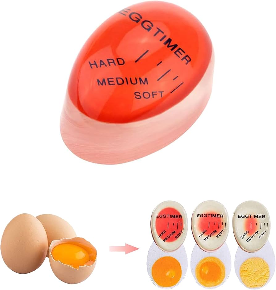 Color Changing Egg Timer – Perfect Soft, Medium & Hard - Boiled Eggs - Saadiq.pk