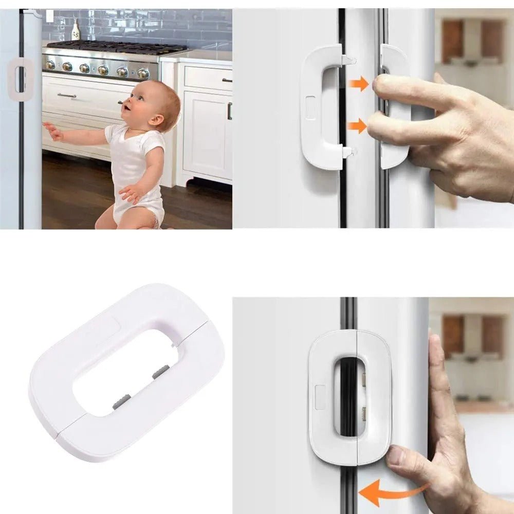 Cool Guard Smart Fridge Lock 🚫👶 - Saadiq.pk