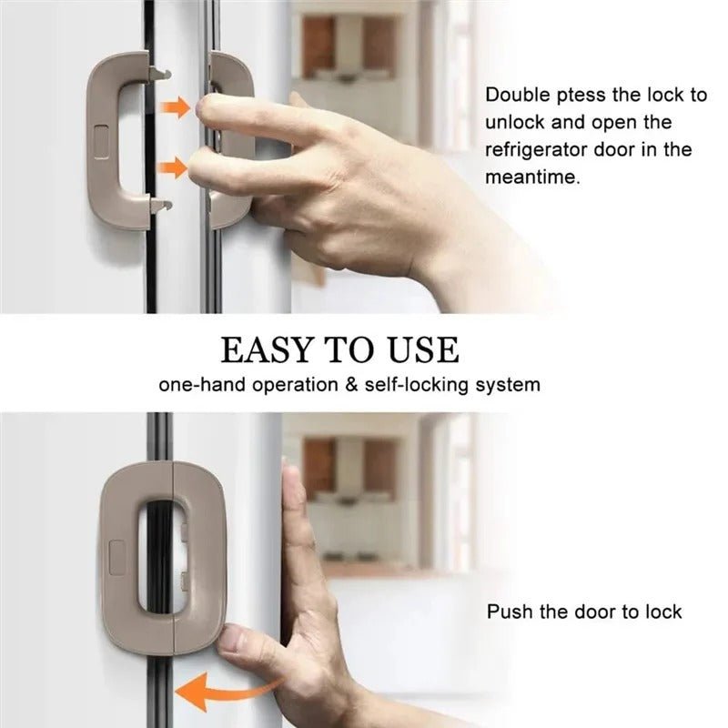 Cool Guard Smart Fridge Lock 🚫👶 - Saadiq.pk