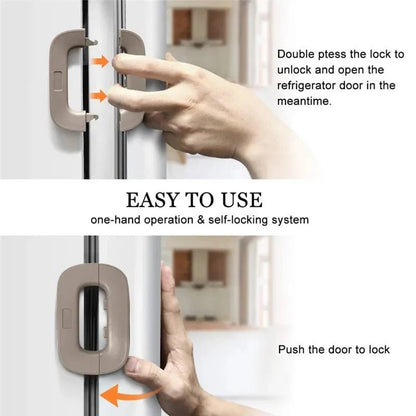 Cool Guard Smart Fridge Lock 🚫👶 - Saadiq.pk