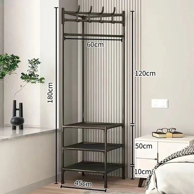 Corner Cloth Rack – Space - Saving Clothes Organizer for Home - Saadiq.pk