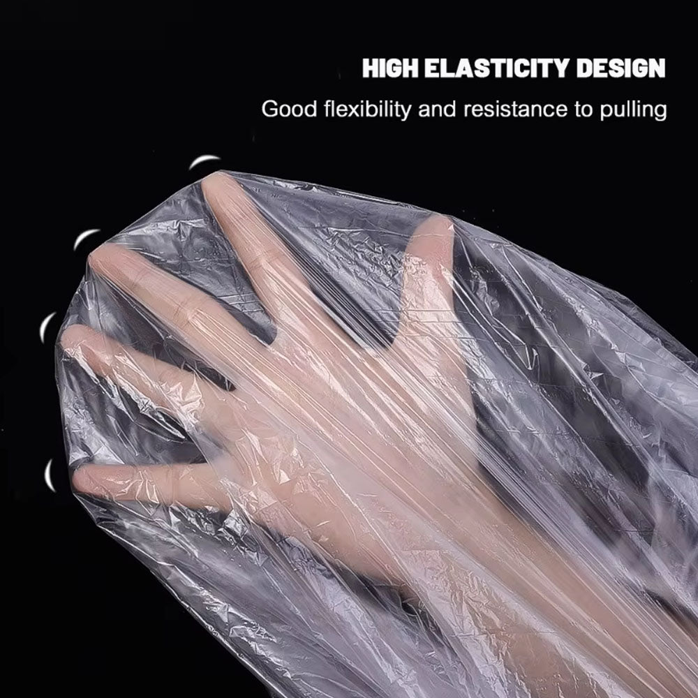 10 pcs Disposable Dust Covers Large Capacity Plastic Transparent Kitchen