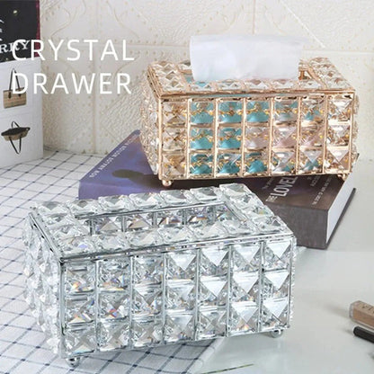 Creative Crystal Tissue Box - Saadiq.pk