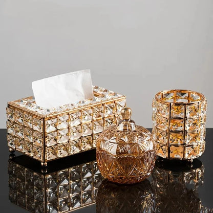 Creative Crystal Tissue Box - Saadiq.pk