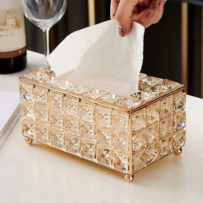 Creative Crystal Tissue Box - Saadiq.pk