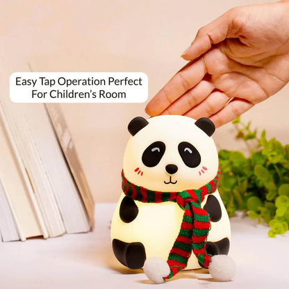 Cute Panda Night Lamp | Adorable LED Bedside Lamp for Kids & Girls - Saadiq.pk