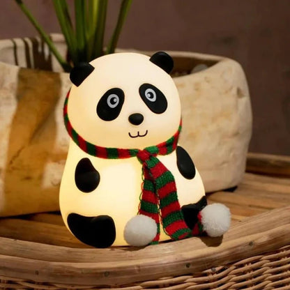 Cute Panda Night Lamp | Adorable LED Bedside Lamp for Kids & Girls - Saadiq.pk