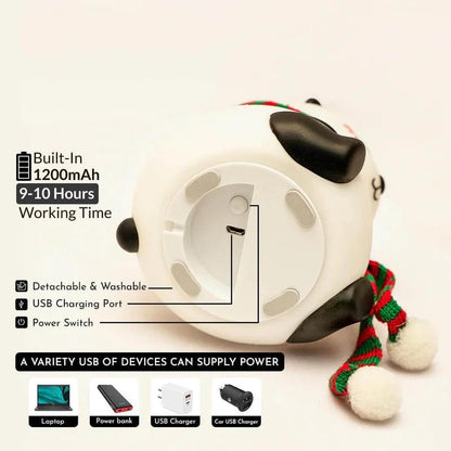 Cute Panda Night Lamp | Adorable LED Bedside Lamp for Kids & Girls - Saadiq.pk