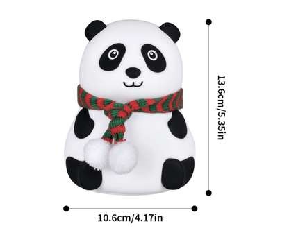 Cute Panda Night Lamp | Adorable LED Bedside Lamp for Kids & Girls - Saadiq.pk