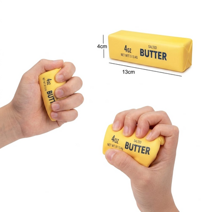 Butter Squishy Toy | Soft Slow-Rising Butter Fidget Toy for Kids (1 BAR)