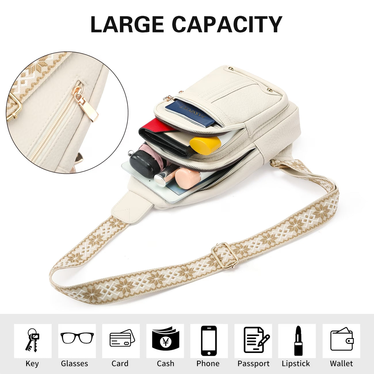 Small leather sling bag for women - Saadiq.pk Pakistan