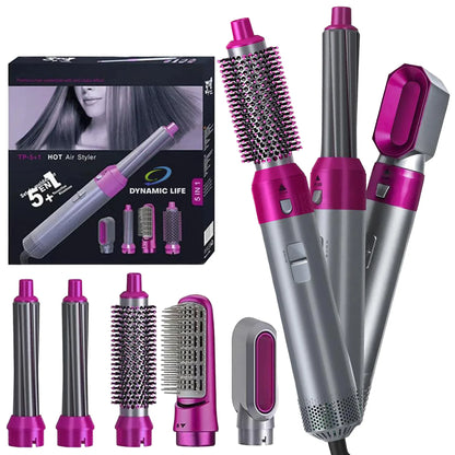 5-in-1 air brush styler set hair styling tool - Saadiq.pk Pakistan