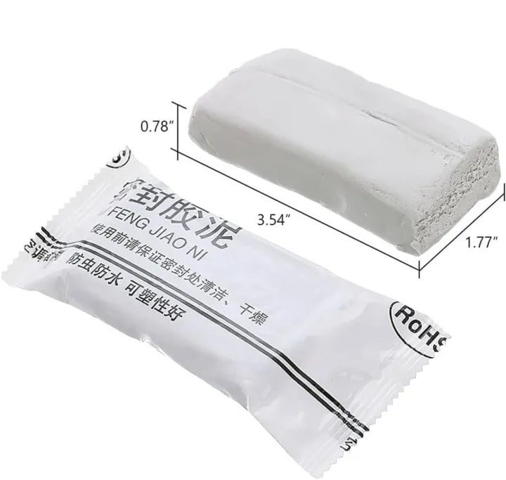 Quick Repair Clay Sealing Putty | Multi-Purpose Sealant Mud for Holes, Gaps & Cracks