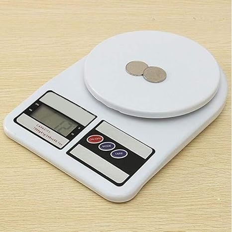 Digital 10kg Kitchen Scale – High Precision Food & Weight Measuring - Saadiq.pk