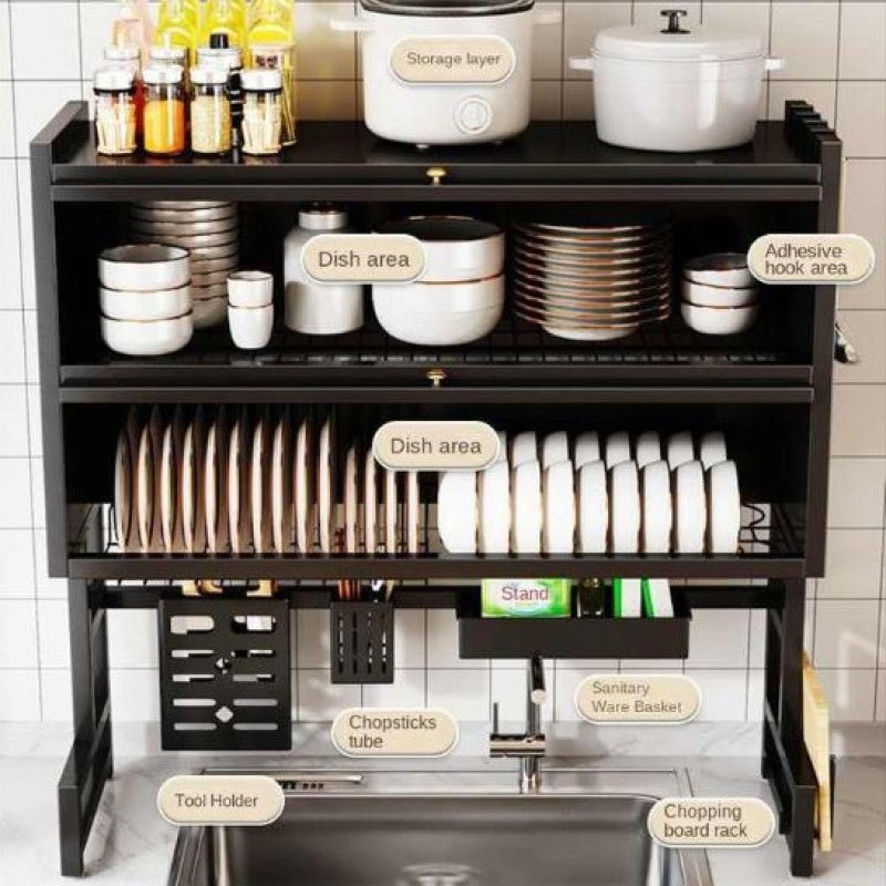 Double Cabin Over the Sink Rack - Saadiq.pk