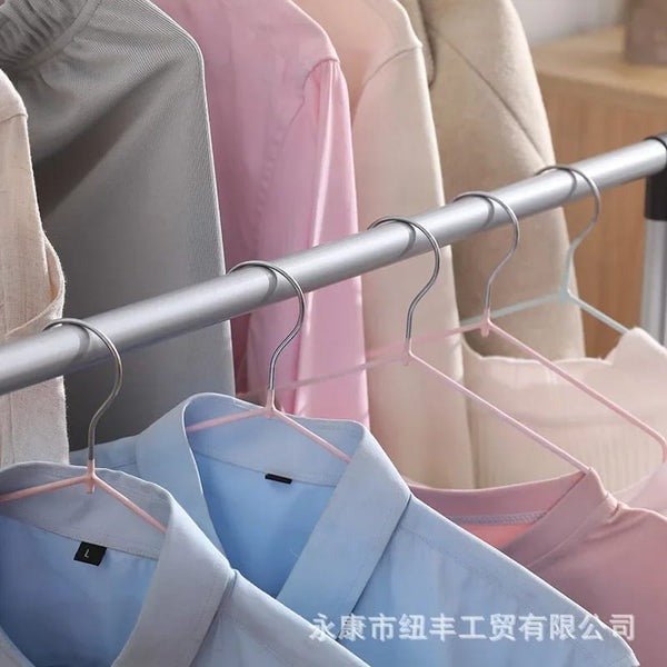 Double Pole Clothes Rack – Adjustable Garment Organizer - Saadiq.pk