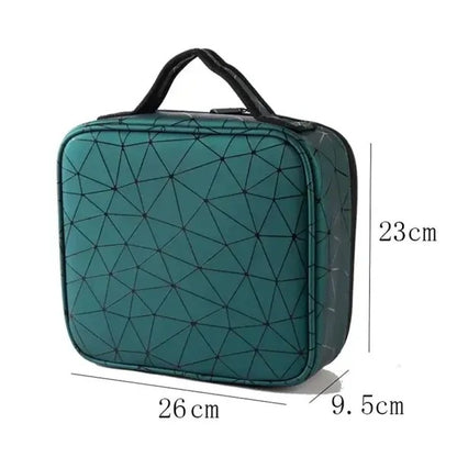 Waterproof Travel Makeup Storage Bag with Pouch – Large Capacity Toiletries & Cosmetic Organizer for Women