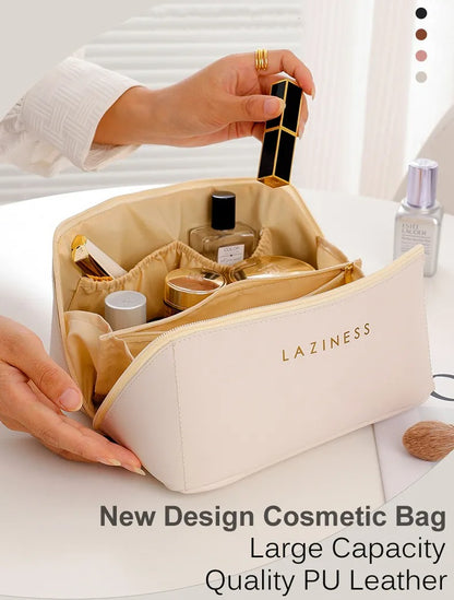 Waterproof Makeup Storage Bag – Travel Cosmetic & Toiletries Organizer
