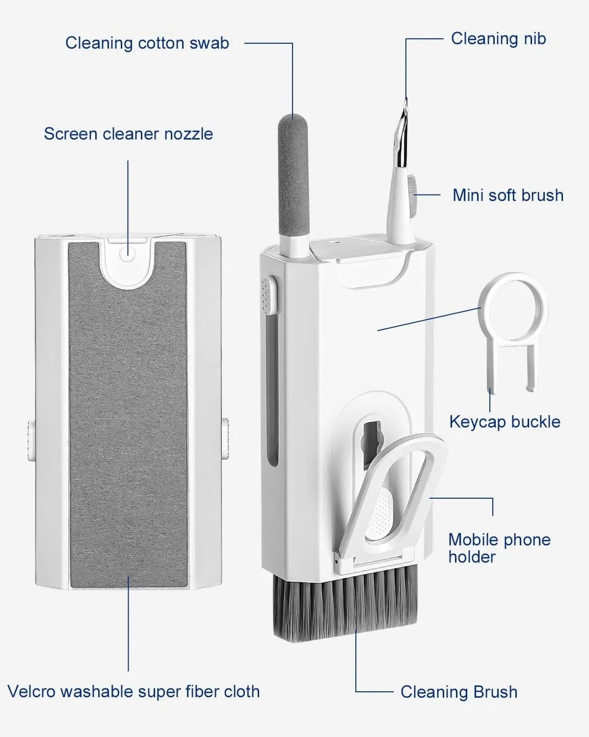 7-Piece Keyboard Cleaning Brush