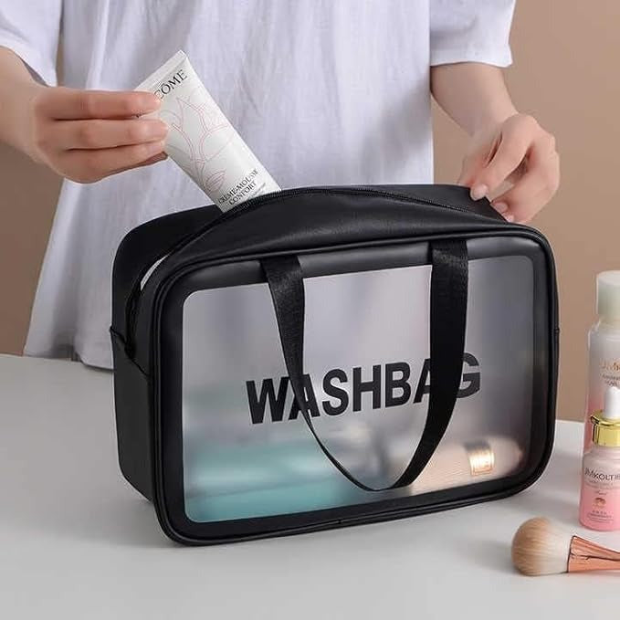 Double Layer Waterproof Travel Cosmetic Washbag