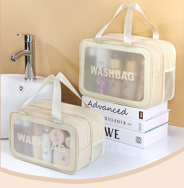 Double Layer Waterproof Travel Cosmetic Washbag
