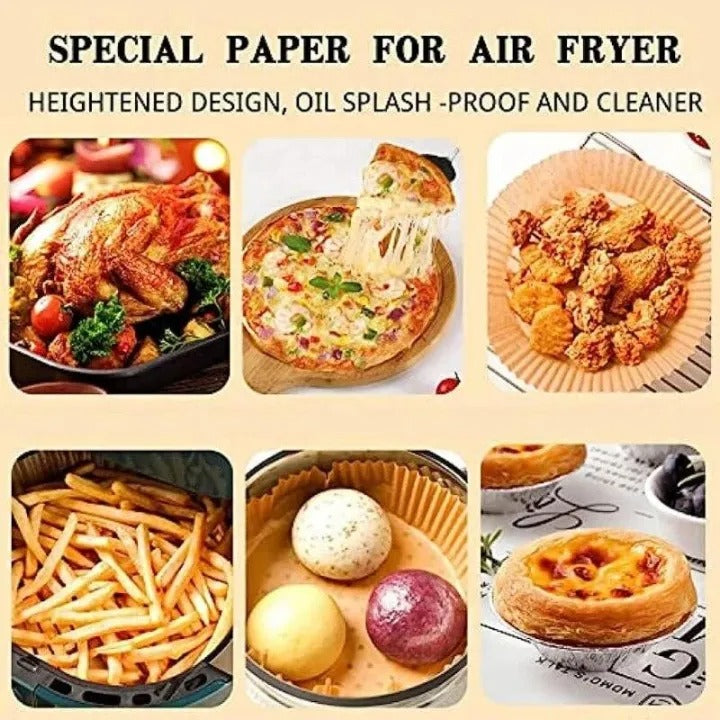 Disposable Air Fryer Paper Liner (50Pcs)