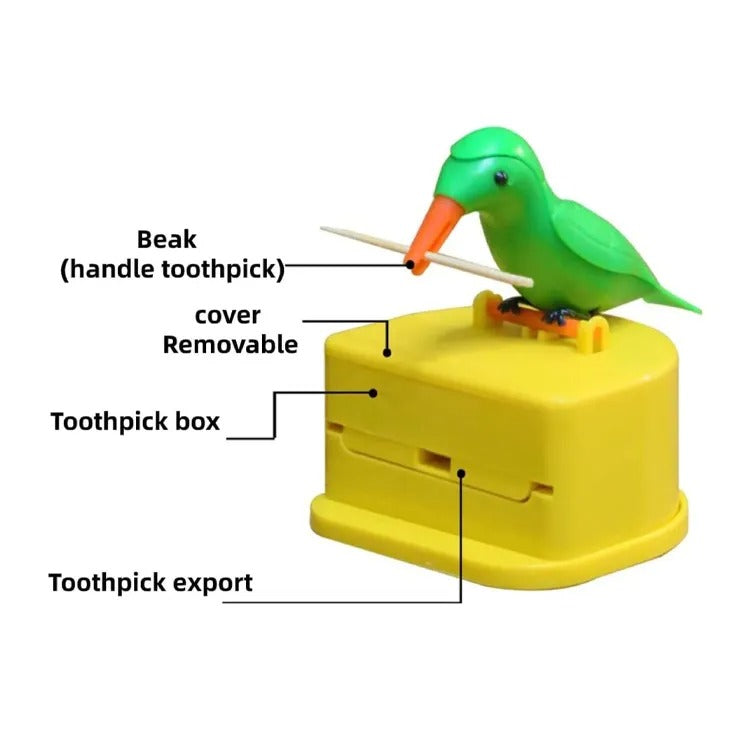 Toothpick Dispensers Bird Shaped