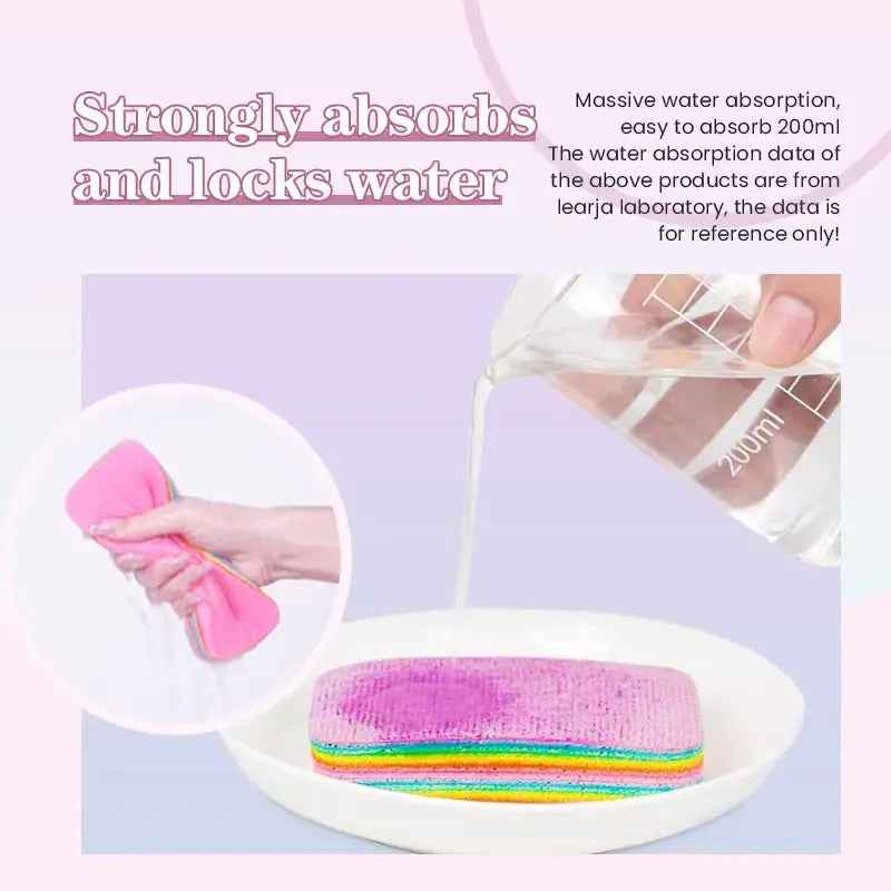 Multilayer Microfiber Reusable Dishcloth