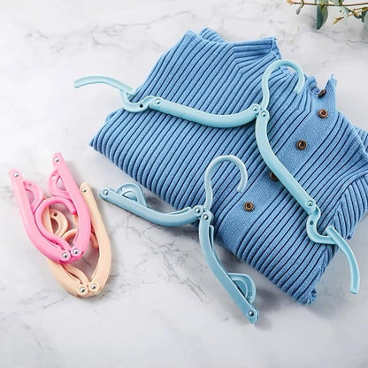 Portable Folding Clothes Hangers – Travel & Home Use
