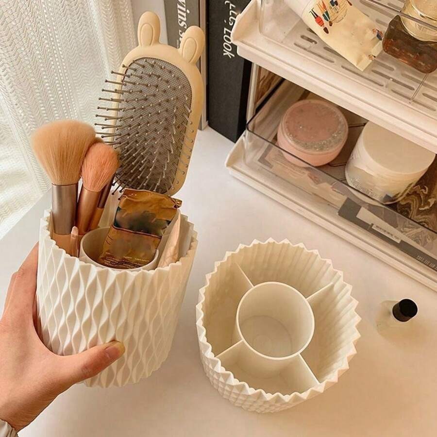 Rotating Cosmetic Brush Organiser