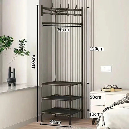 Corner Cloth Rack – Space-Saving Clothes Organizer for Home