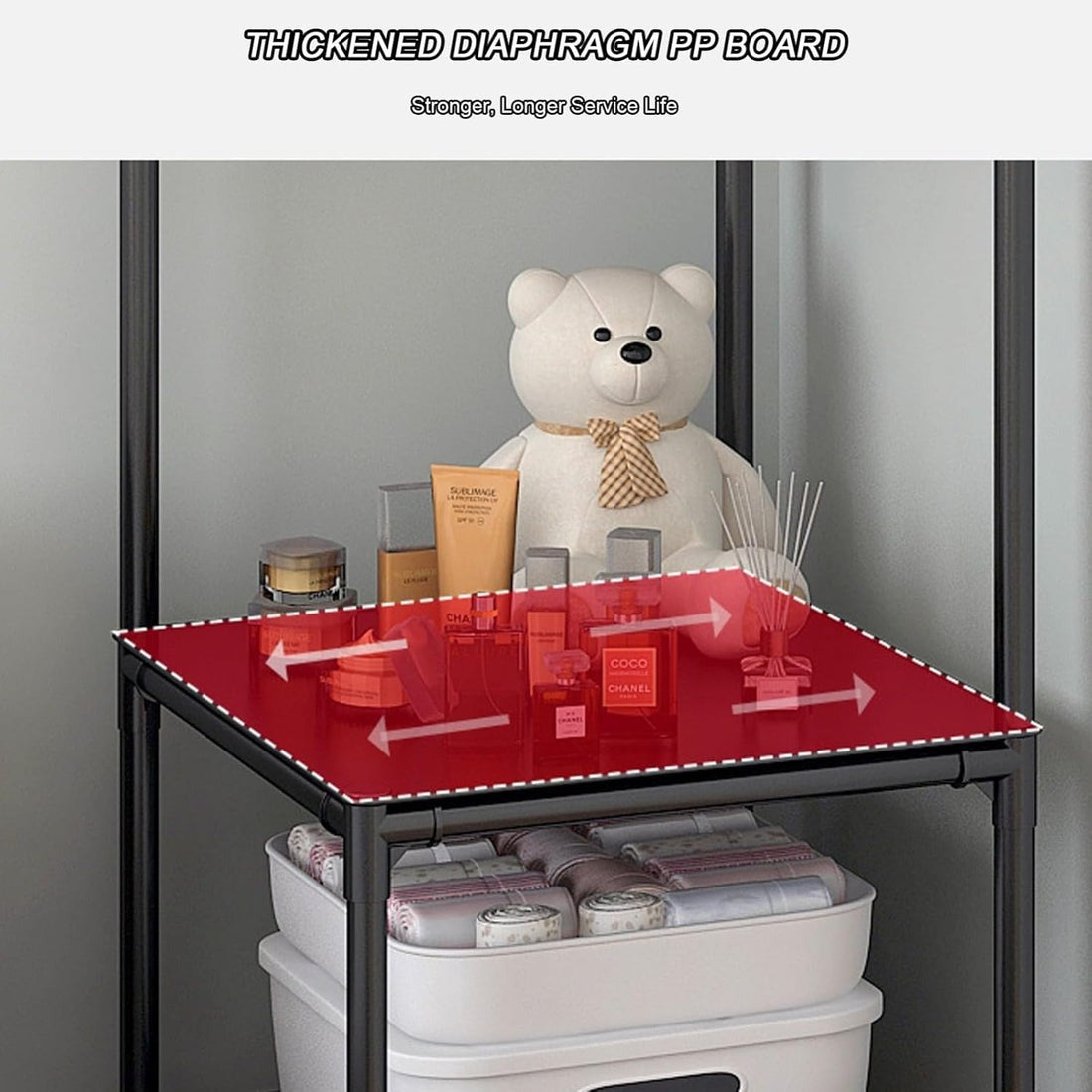 Corner cloth rack