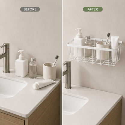 Multi-Function Wall-Mounted Storage Caddy