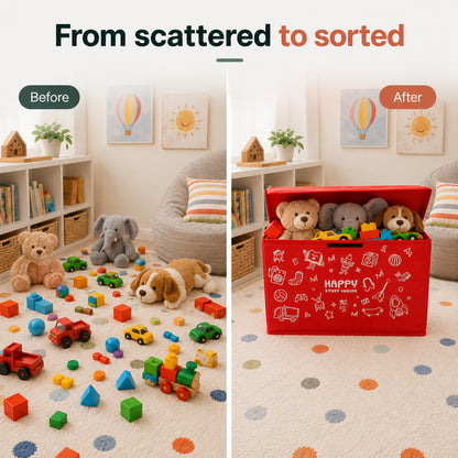 Kids Toy Storage Box – Children's Organizer