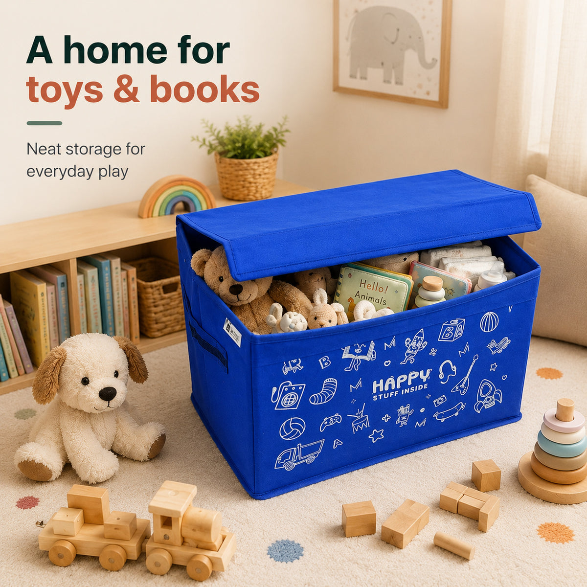 Kids Toy Storage Box – Children's Organizer