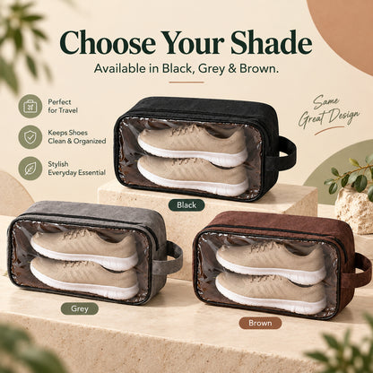 Travel Shoe Storage Bag – Portable Shoe Pouch